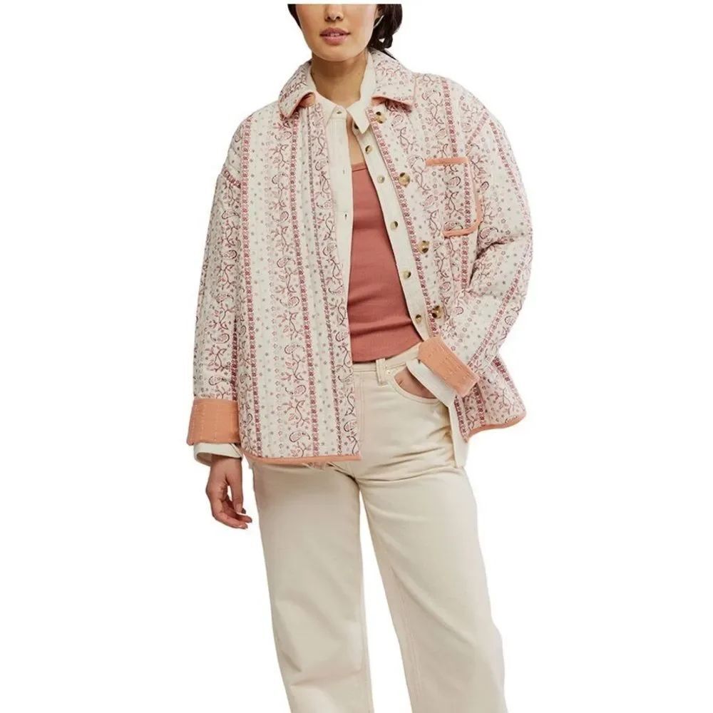 Free People Alexie quilted jacket